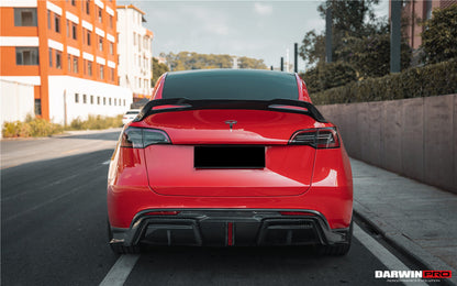 DarwinPRO IMP Performance Carbon Fiber Trunk Spoiler | 2020-2024 Tesla Model Y