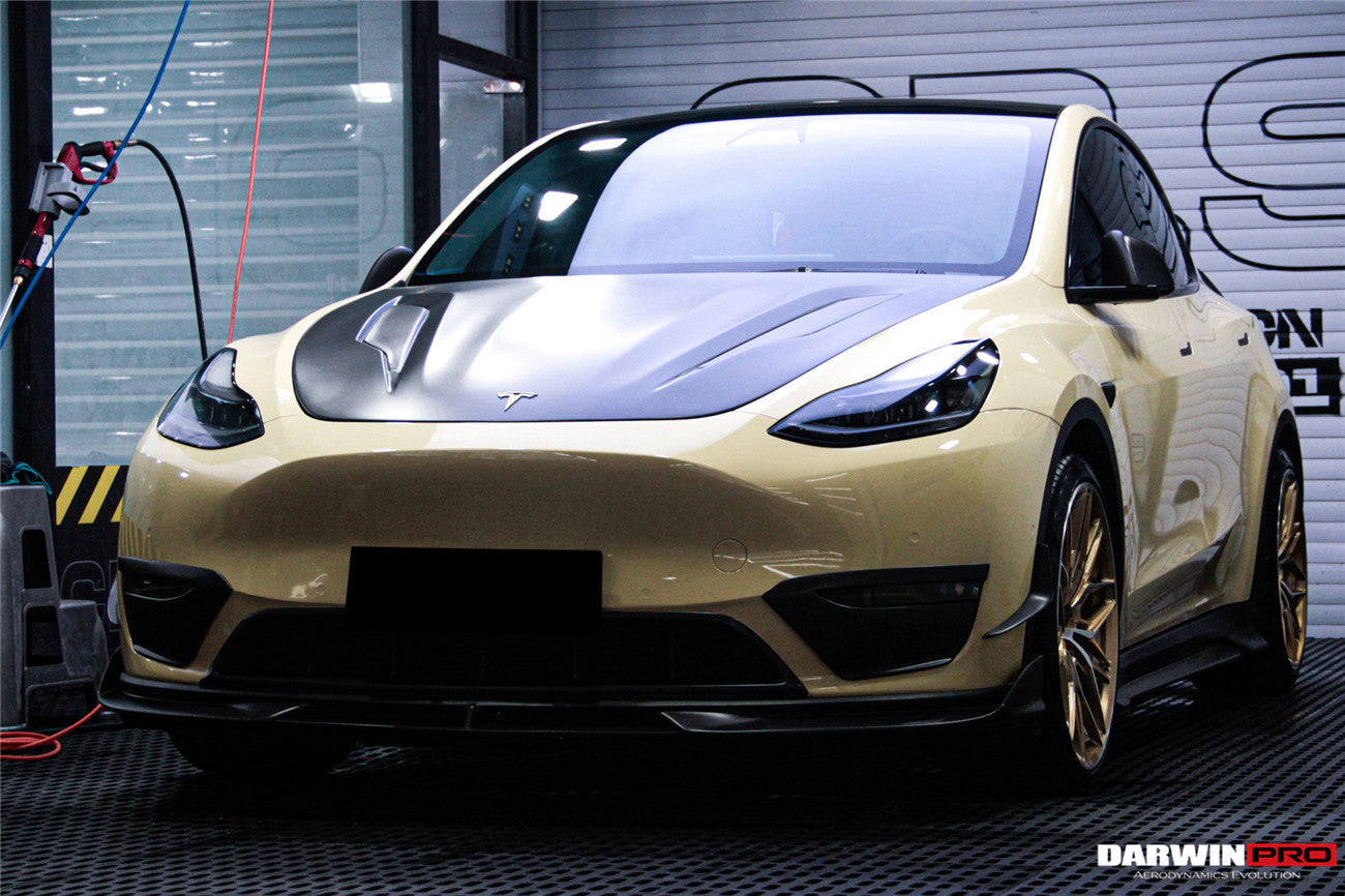DarwinPRO 2020-2024 Tesla Model Y IMP Performance Carbon Fiber Hood - 13