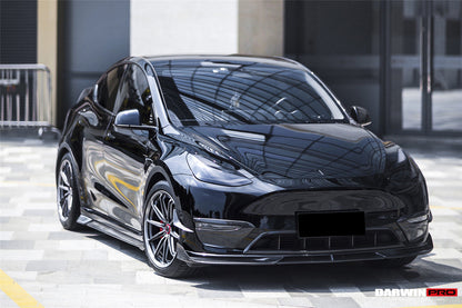 DarwinPRO 2020-2024 Tesla Model Y IMP Performance Carbon Fiber Front  Bumper Canards