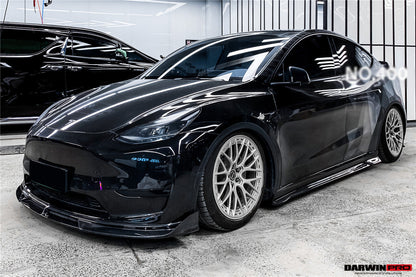 DarwinPRO IMP Performance Carbon Fiber Front Lip | 2020-2024 Tesla Model Y