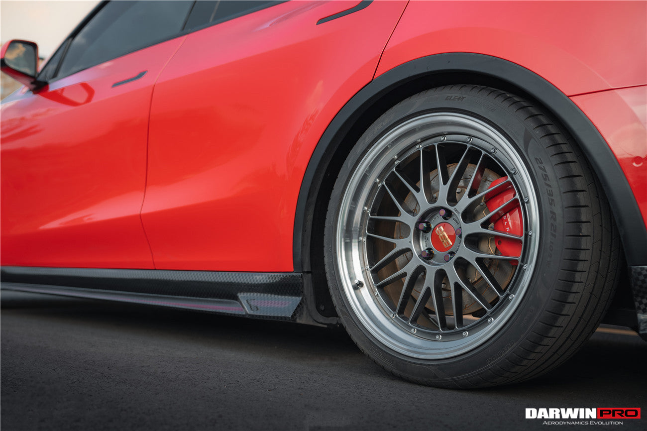 DarwinPRO 2020-2024 Tesla Model Y IMP Performance Carbon Fiber Side Skirts
