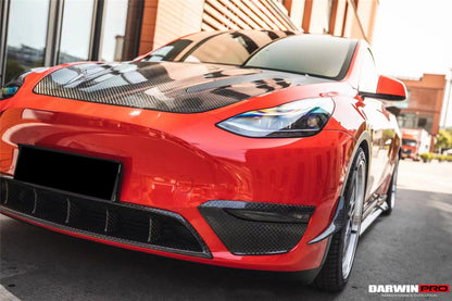 DarwinPRO 2020-2024 Tesla Model Y IMP Performance Carbon Fiber Hood - 8
