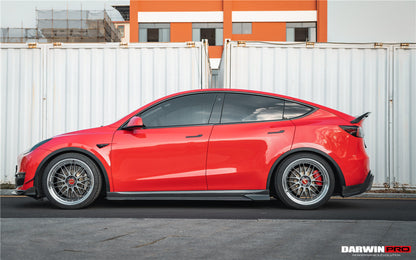 DarwinPRO 2020-2024 Tesla Model Y IMP Performance Carbon Fiber Side Skirts