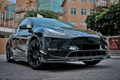 DarwinPRO IMP Performance Carbon Fiber Front Lip | 2020-2024 Tesla Model Y