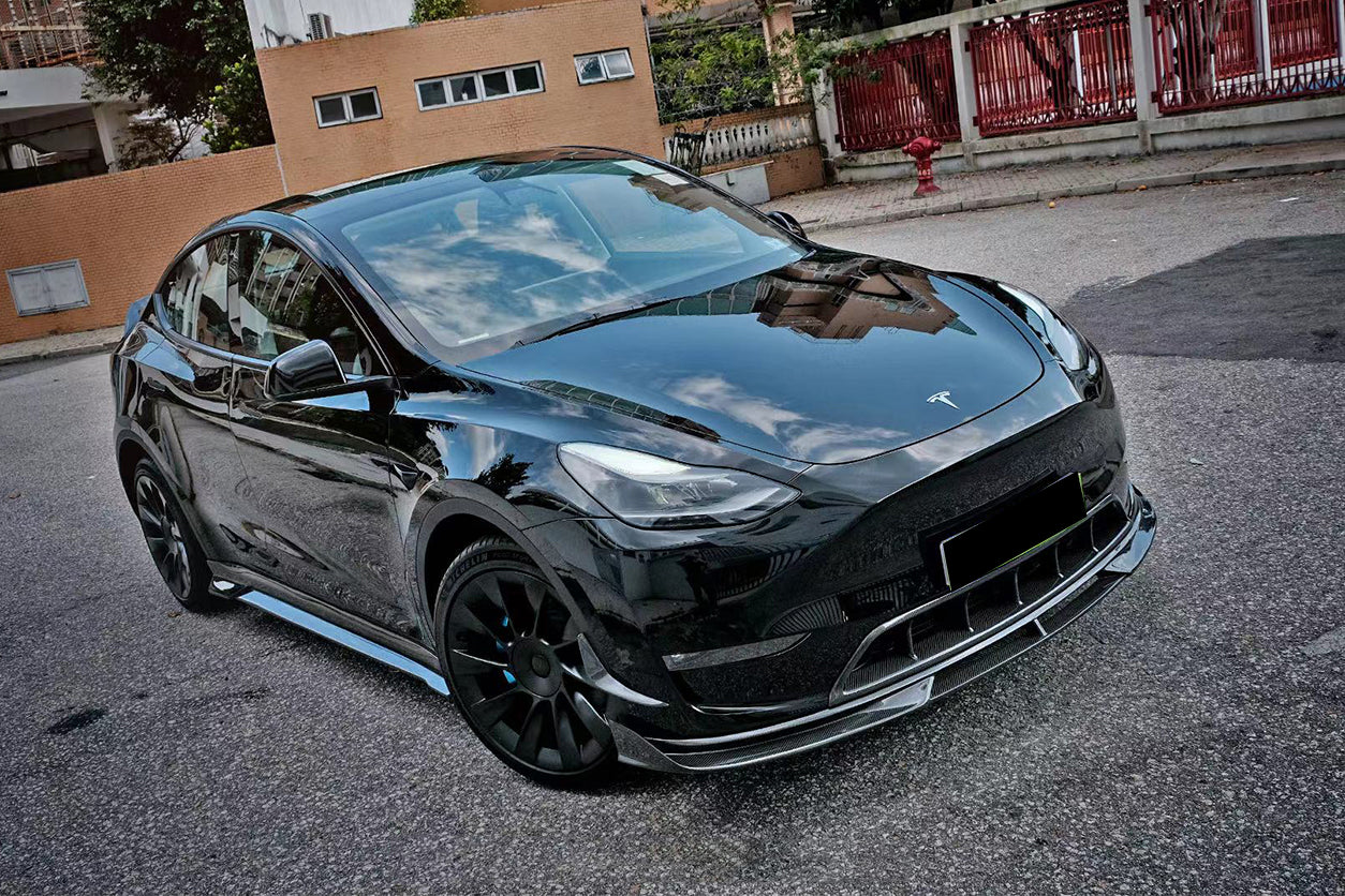 DarwinPRO 2020-2024 Tesla Model Y IMP Performance Carbon Fiber Side Skirts