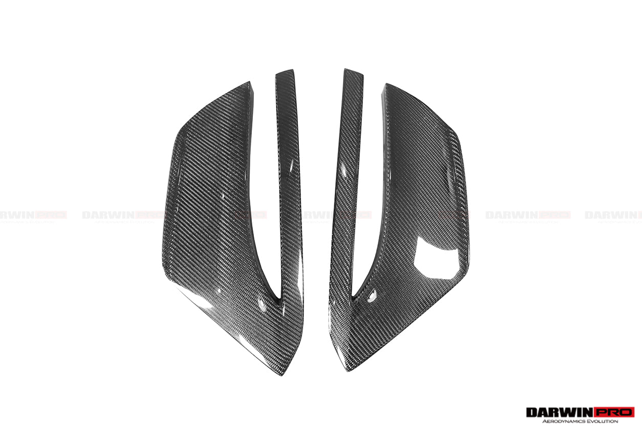 DarwinPRO IMP Performance Carbon Fiber Day Running Light Cover | 2020-2024 Tesla Model Y