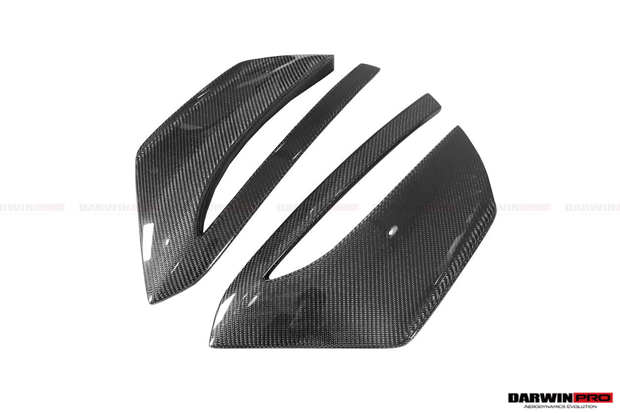 DarwinPRO IMP Performance Carbon Fiber Day Running Light Cover | 2020-2024 Tesla Model Y