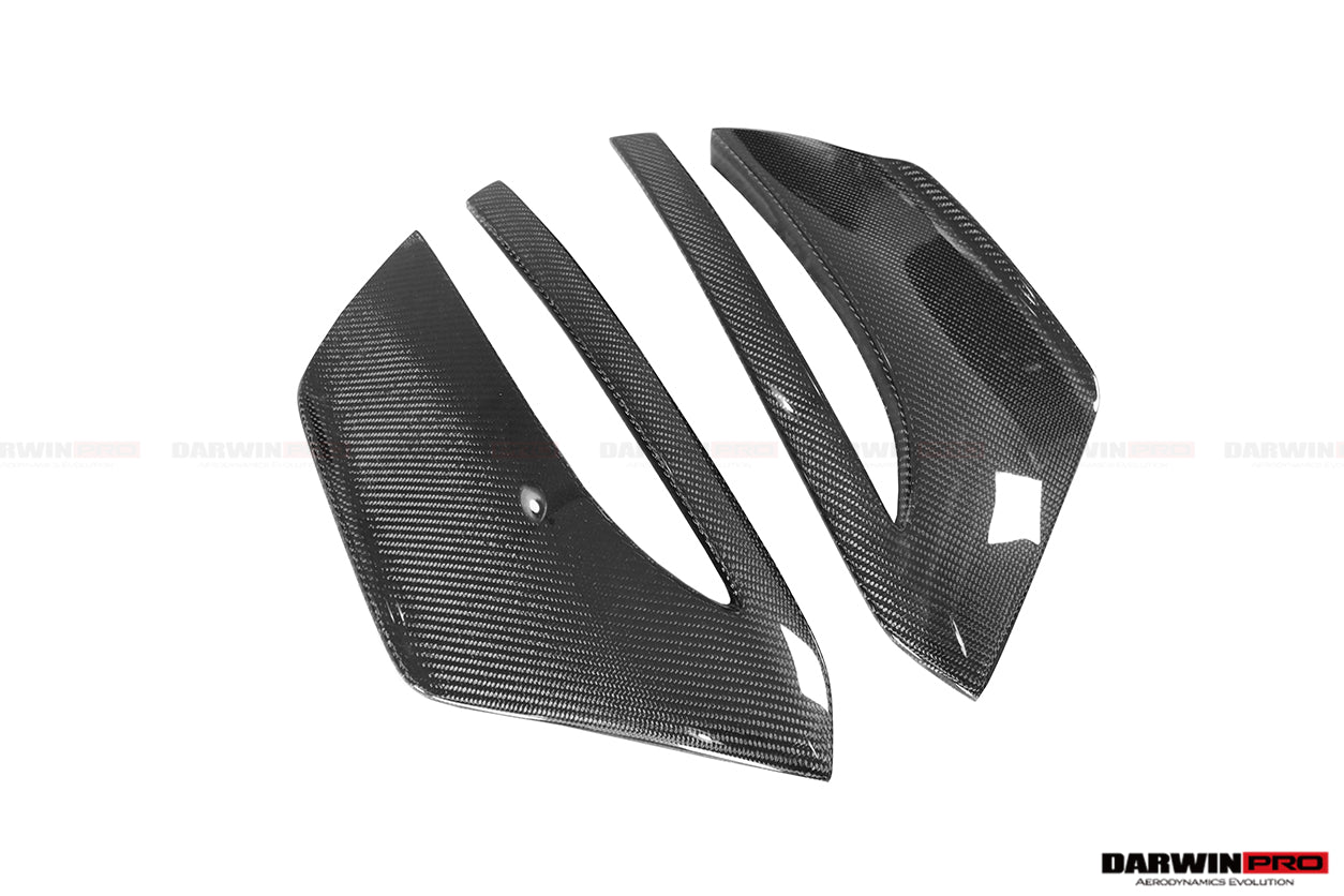 DarwinPRO IMP Performance Carbon Fiber Day Running Light Cover | 2020-2024 Tesla Model Y
