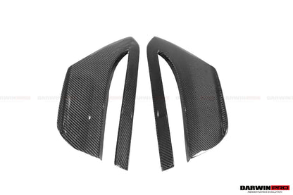 DarwinPRO IMP Performance Carbon Fiber Day Running Light Cover | 2020-2024 Tesla Model Y