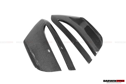 DarwinPRO IMP Performance Carbon Fiber Day Running Light Cover | 2020-2024 Tesla Model Y