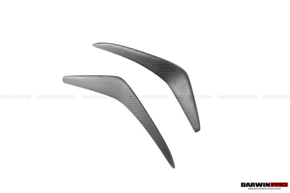 DarwinPRO 2020-2024 Tesla Model Y IMP Performance Carbon Fiber Front  Bumper Canards