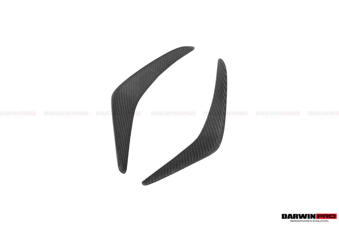 DarwinPRO 2020-2024 Tesla Model Y IMP Performance Carbon Fiber Front  Bumper Canards