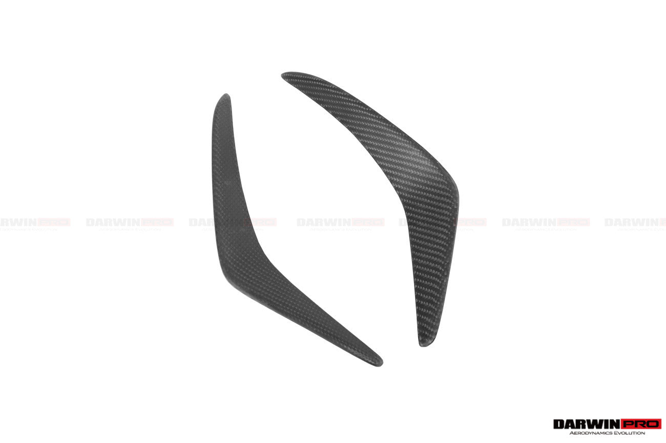 DarwinPRO 2020-2024 Tesla Model Y IMP Performance Carbon Fiber Front  Bumper Canards