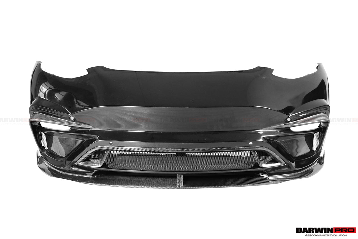 DarwinPRO 2020-2024 Tesla Model Y IMPII Performance Part Carbon Fiber Front Bumper