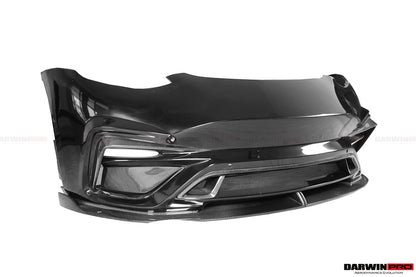 DarwinPRO 2020-2024 Tesla Model Y IMPII Performance Part Carbon Fiber Front Bumper