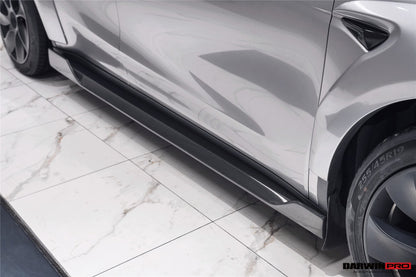 Kit de carrocería ancha de fibra de carbono DarwinPRO 2020-2024 Tesla Model Y IMPII de alto rendimiento