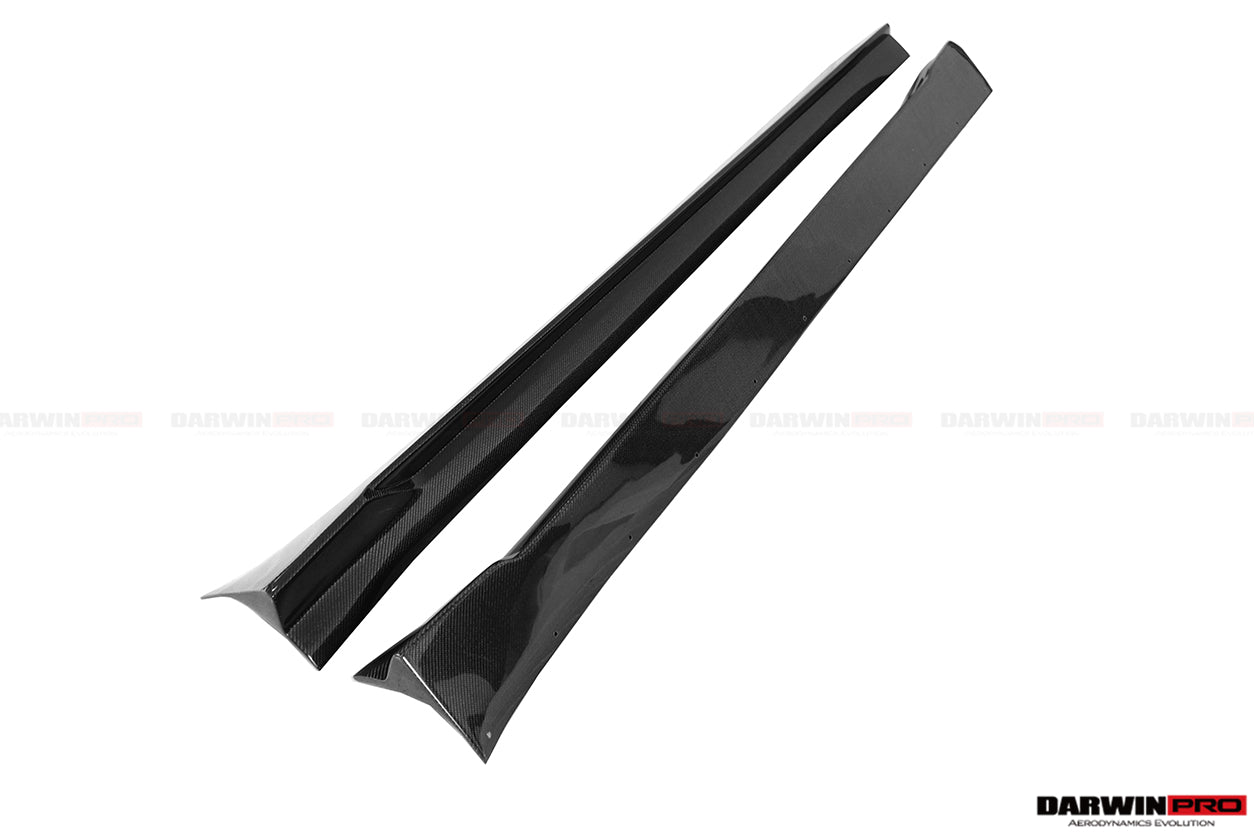 DarwinPRO 2020-2024 Tesla Model Y IMP Performance Carbon Fiber Side Skirts