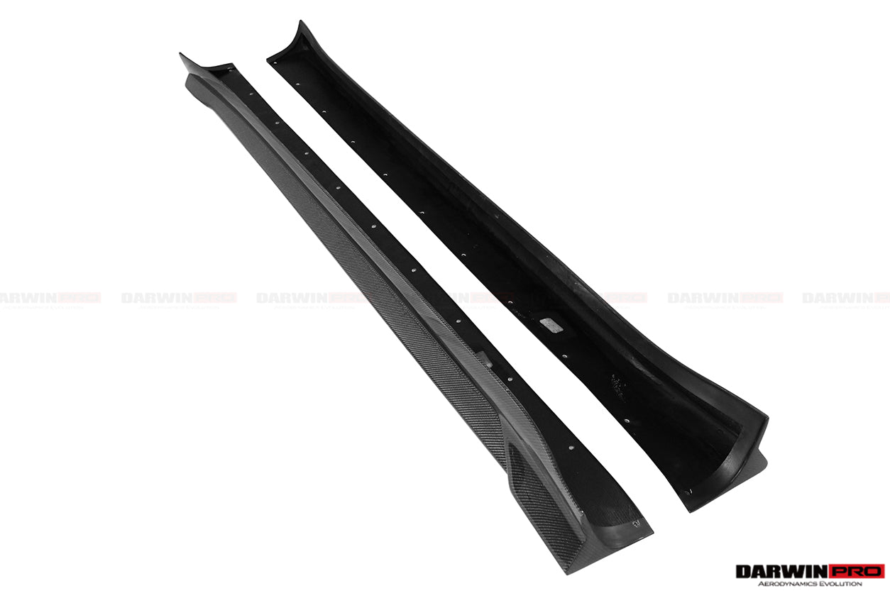 DarwinPRO 2020-2024 Tesla Model Y IMP Performance Carbon Fiber Side Skirts