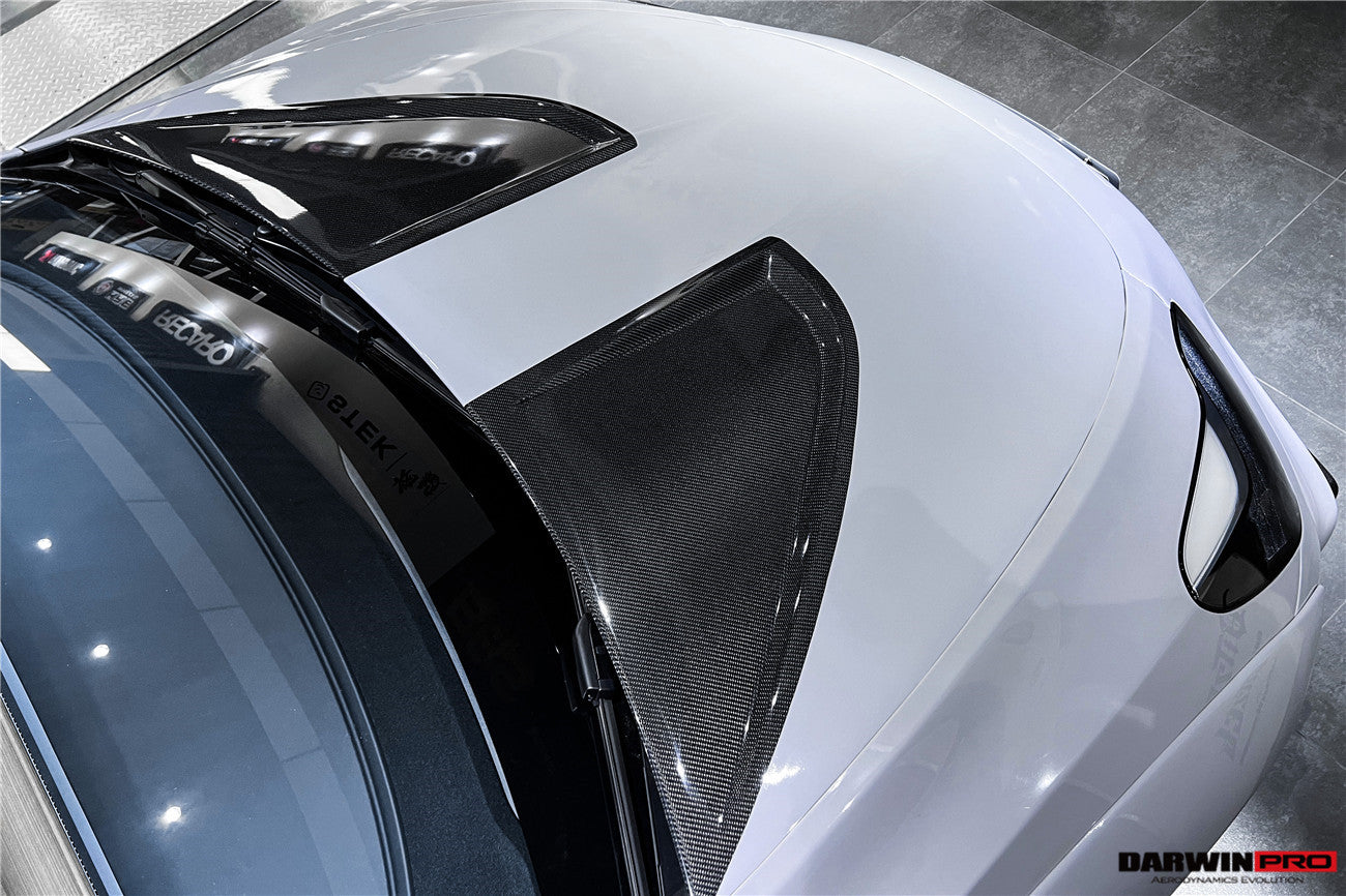 Capó de fibra de carbono DarwinPRO 2020-2024 Tesla Model Y IMP Performance