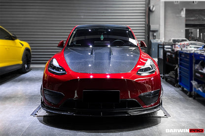 Capó de fibra de carbono DarwinPRO 2020-2024 Tesla Model Y IMP Performance
