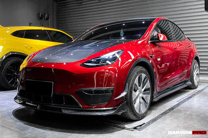 Capó de fibra de carbono DarwinPRO 2020-2024 Tesla Model Y IMP Performance