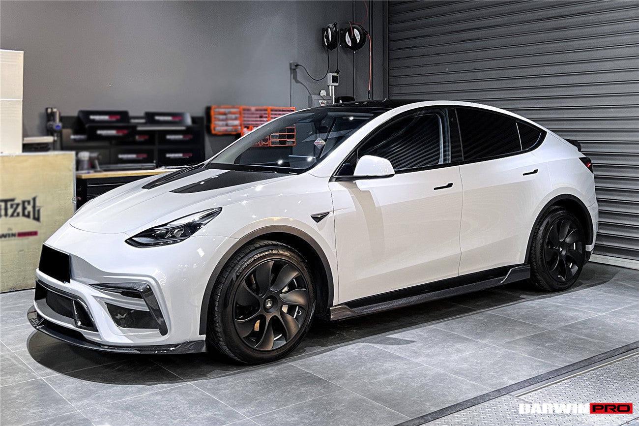 DarwinPRO 2020-2024 Tesla Model Y IMPII Performance Part Carbon Fiber Front Bumper