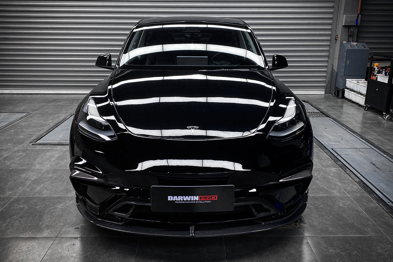 DarwinPRO 2020-2024 Tesla Model Y IMPII Performance Part Carbon Fiber Front Bumper