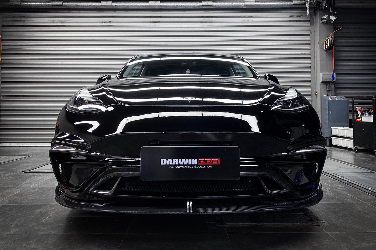 DarwinPRO 2020-2024 Tesla Model Y IMPII Performance Part Carbon Fiber Front Bumper