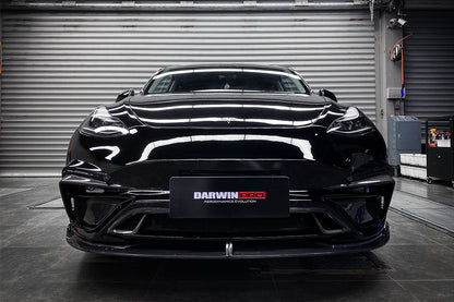 DarwinPRO 2020-2024 Tesla Model Y IMPII Performance Part Carbon Fiber Front Bumper