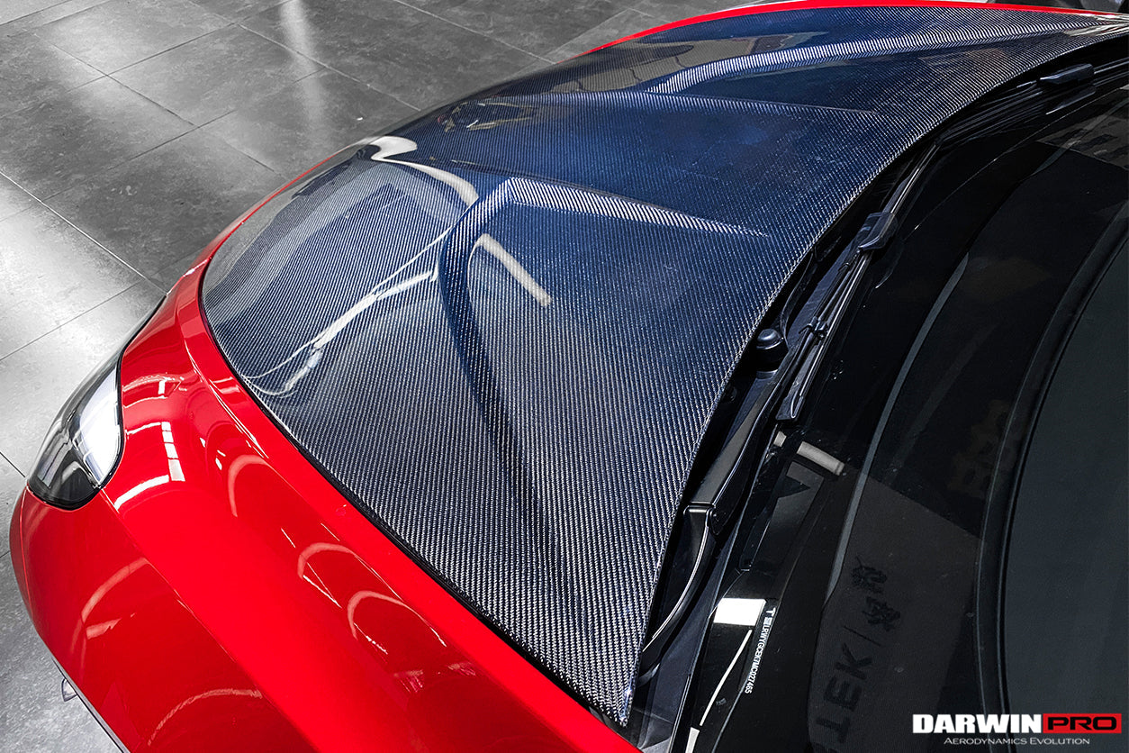 Capó de fibra de carbono DarwinPRO 2020-2024 Tesla Model Y IMP Performance