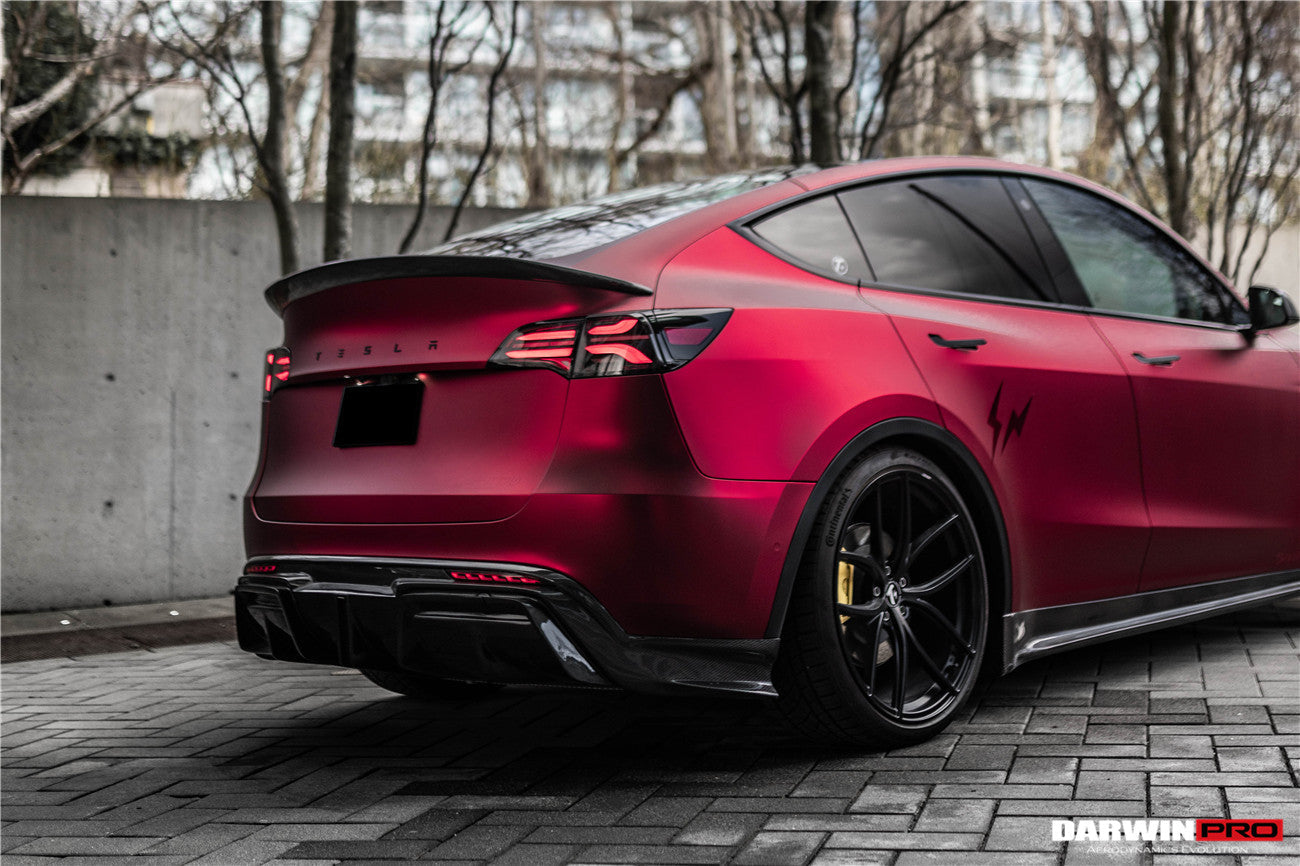 DarwinPRO 2020-2024 Tesla Model Y IMP Performance Carbon Fiber Rear Diffuser