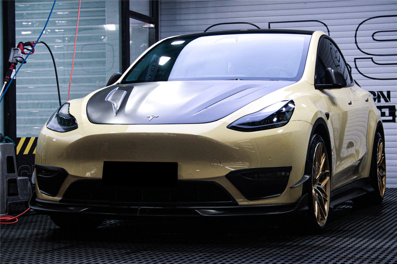 DarwinPRO 2020-2024 Tesla Model Y IMP Performance Carbon Fiber Hood - 2