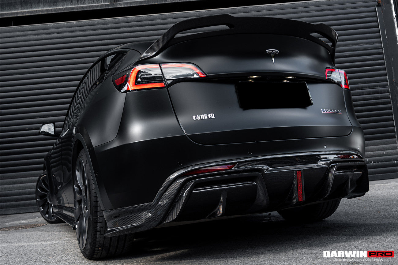 DarwinPRO 2020-2024 Tesla Model Y IMP Performance Carbon Fiber Rear Diffuser