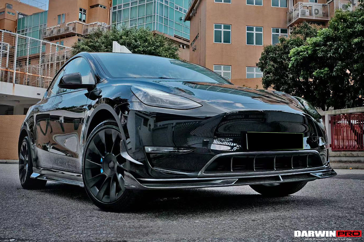 DarwinPRO 2020-2024 Tesla Model Y IMP Performance Carbon Fiber Front Bumper Grille