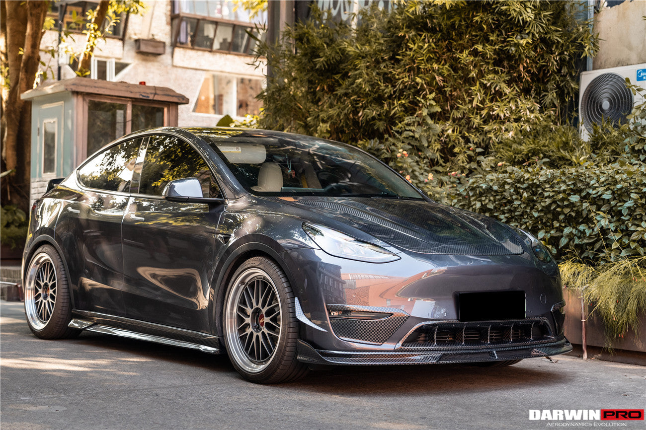 DarwinPRO 2020-2024 Tesla Model Y IMP Performance Carbon Fiber Front Bumper Grille