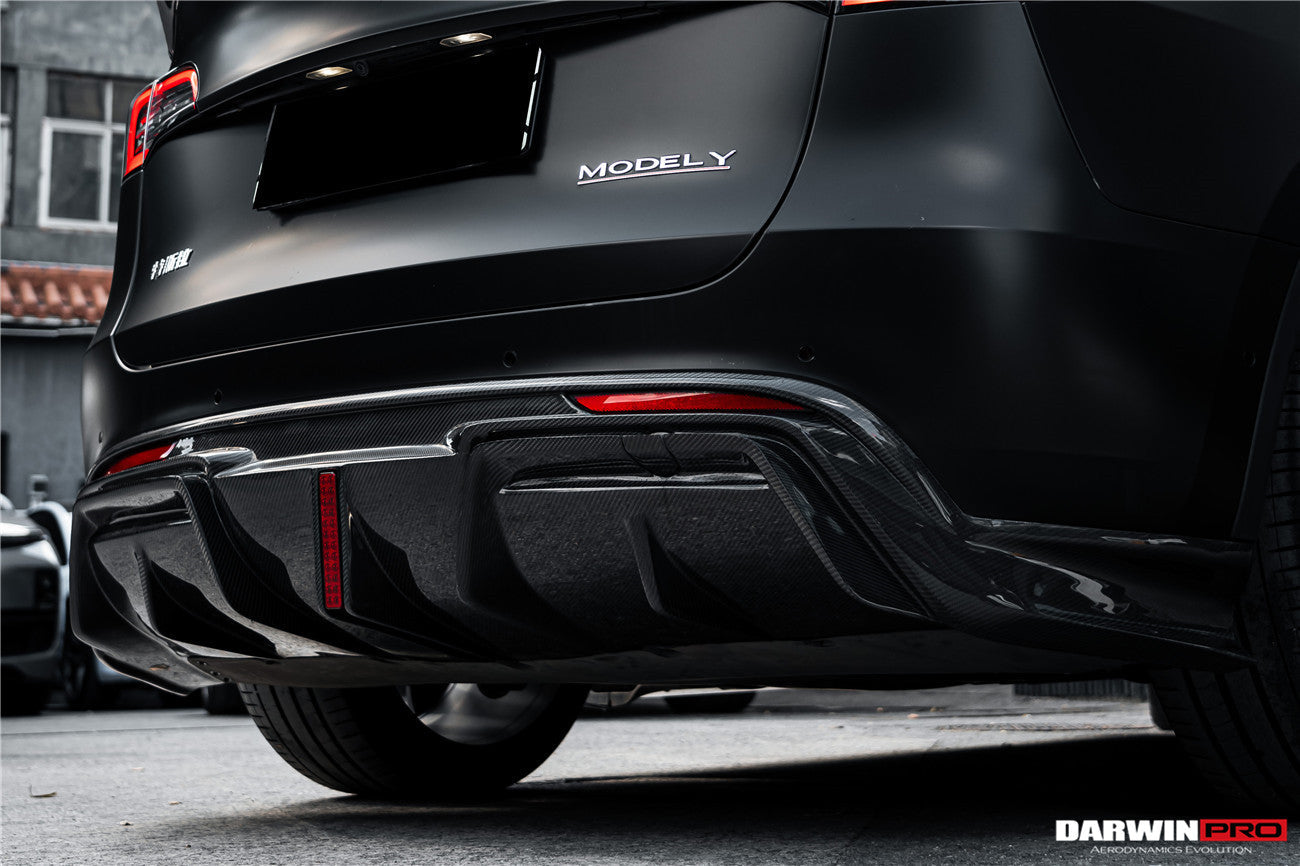 DarwinPRO 2020-2024 Tesla Model Y IMP Performance Carbon Fiber Rear Diffuser
