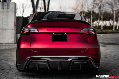 DarwinPRO 2020-2024 Tesla Model Y IMP Performance Carbon Fiber Rear Diffuser