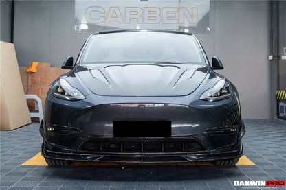 DarwinPRO 2020-2024 Tesla Model Y IMP Performance Carbon Fiber Front Bumper Grille