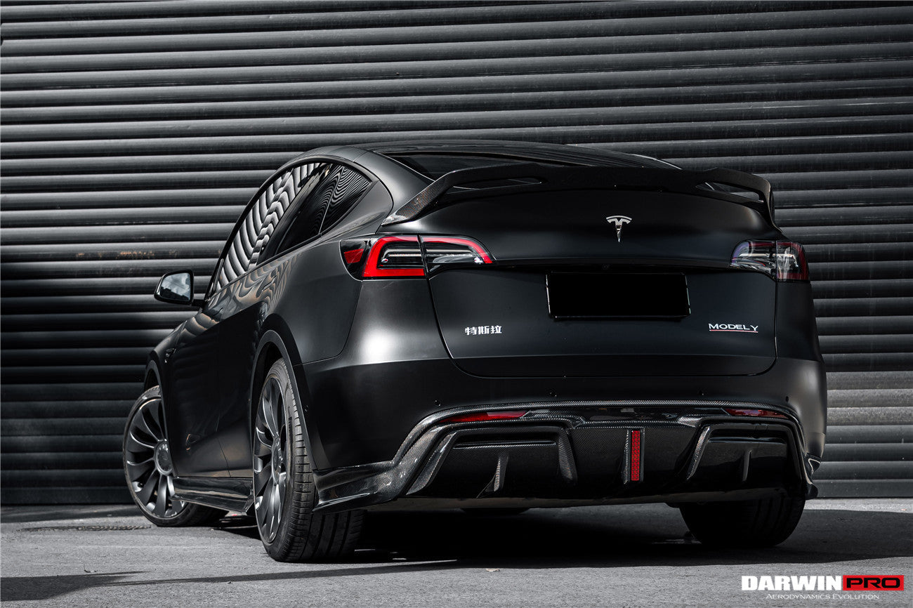 DarwinPRO 2020-2024 Tesla Model Y IMP Performance Carbon Fiber Rear Diffuser
