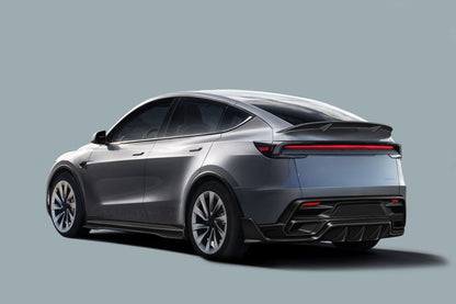 Carbonado 2025-UP Tesla Model Y Refresh OX Style Autoclave Carbon Fiber Side Skirts