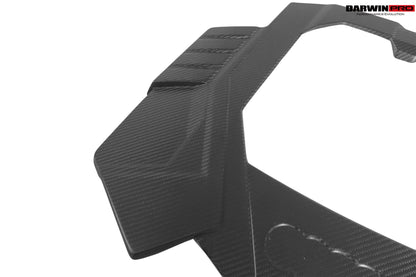 Reemplazo de cubierta de motor de fibra de carbono seca estilo OEM DarwinPRO 2019-2025 para Audi RS6 Avant C8 y RS7 C8 Quattro