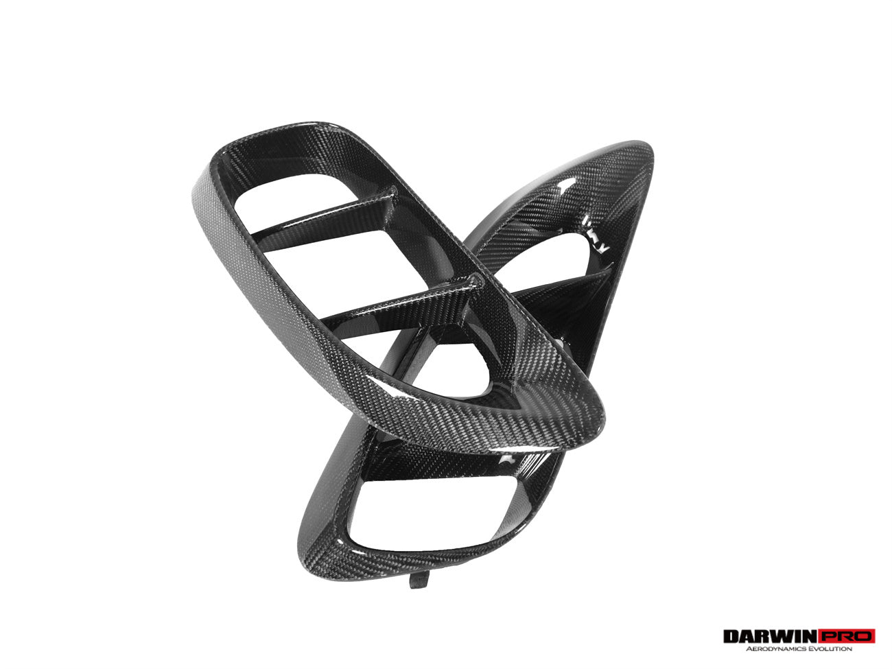 Ventilaciones laterales de fibra de carbono DarwinPRO para Porsche 718 Cayman y Boxster (2016-2025)
