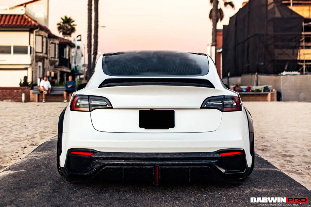 DarwinPRO IMP Performance Carbon Fiber Trunk Spoiler | 2017-2023 Tesla Model 3 - 2