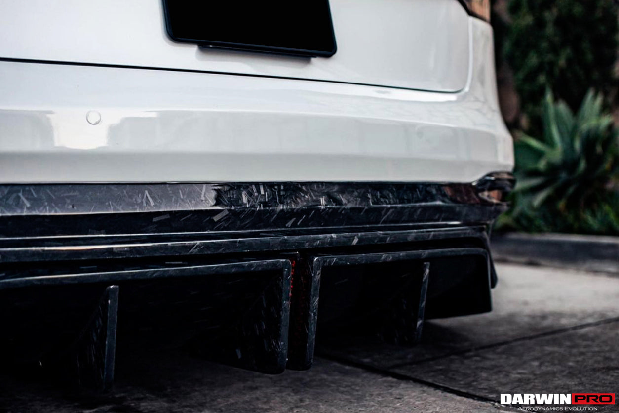 DarwinPRO 2021-2023 Tesla Model 3 IMP Performance Partial Carbon Fiber Rear Bumper