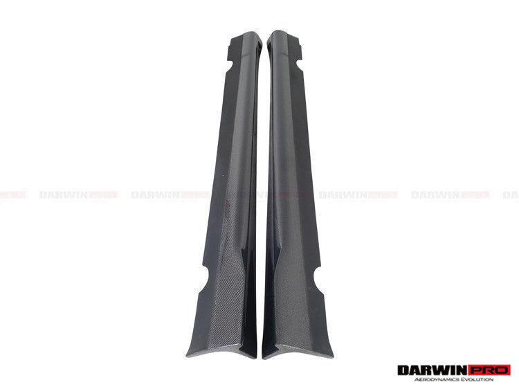 DarwinPRO 2017-2026 Tesla Model 3 IMP Performance Carbon Fiber Side Skirts | Fits Model 3, Model 3 Highland RWD AWD, Performance