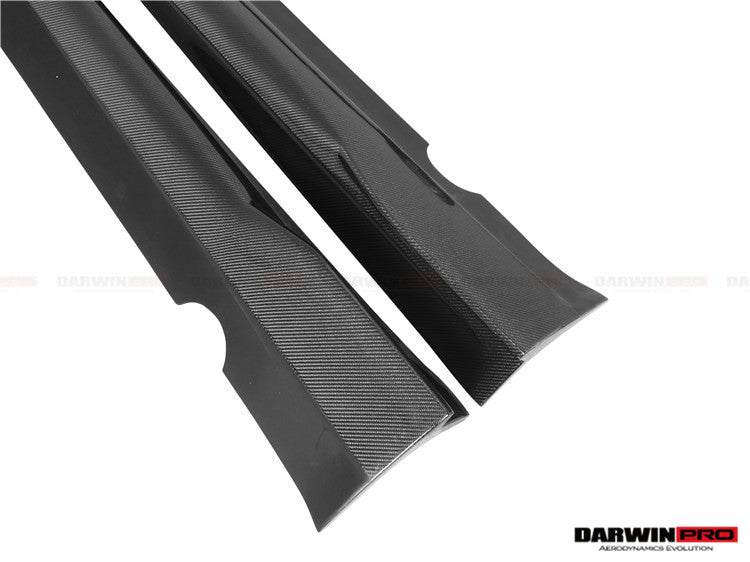 DarwinPRO 2017-2026 Tesla Model 3 IMP Performance Carbon Fiber Side Skirts | Fits Model 3, Model 3 Highland RWD AWD, Performance