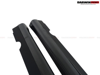 DarwinPRO 2017-2026 Tesla Model 3 IMP Performance Carbon Fiber Side Skirts | Fits Model 3, Model 3 Highland RWD AWD, Performance