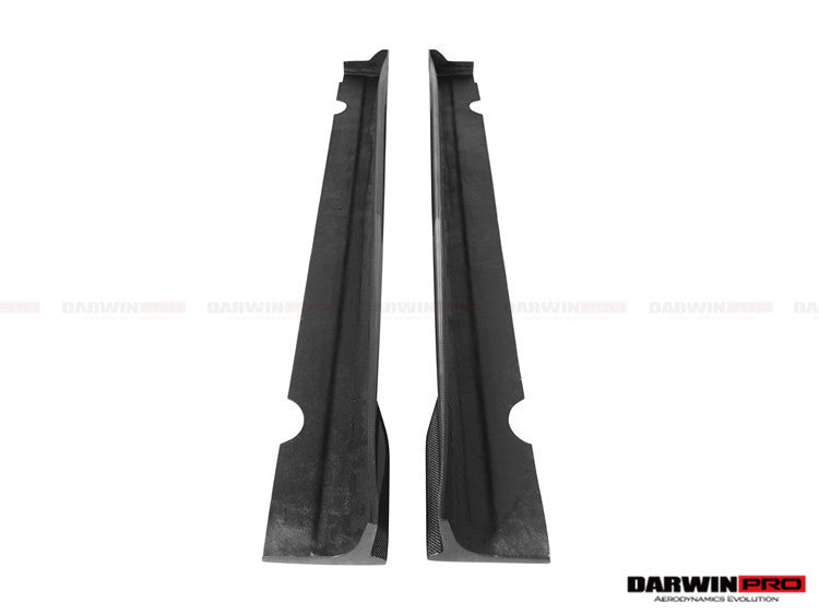 DarwinPRO 2017-2026 Tesla Model 3 IMP Performance Carbon Fiber Side Skirts | Fits Model 3, Model 3 Highland RWD AWD, Performance