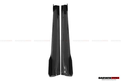 DarwinPRO IMP Performance Carbon Fiber Side Skirts Under Board | 2017-2021 Tesla Model 3