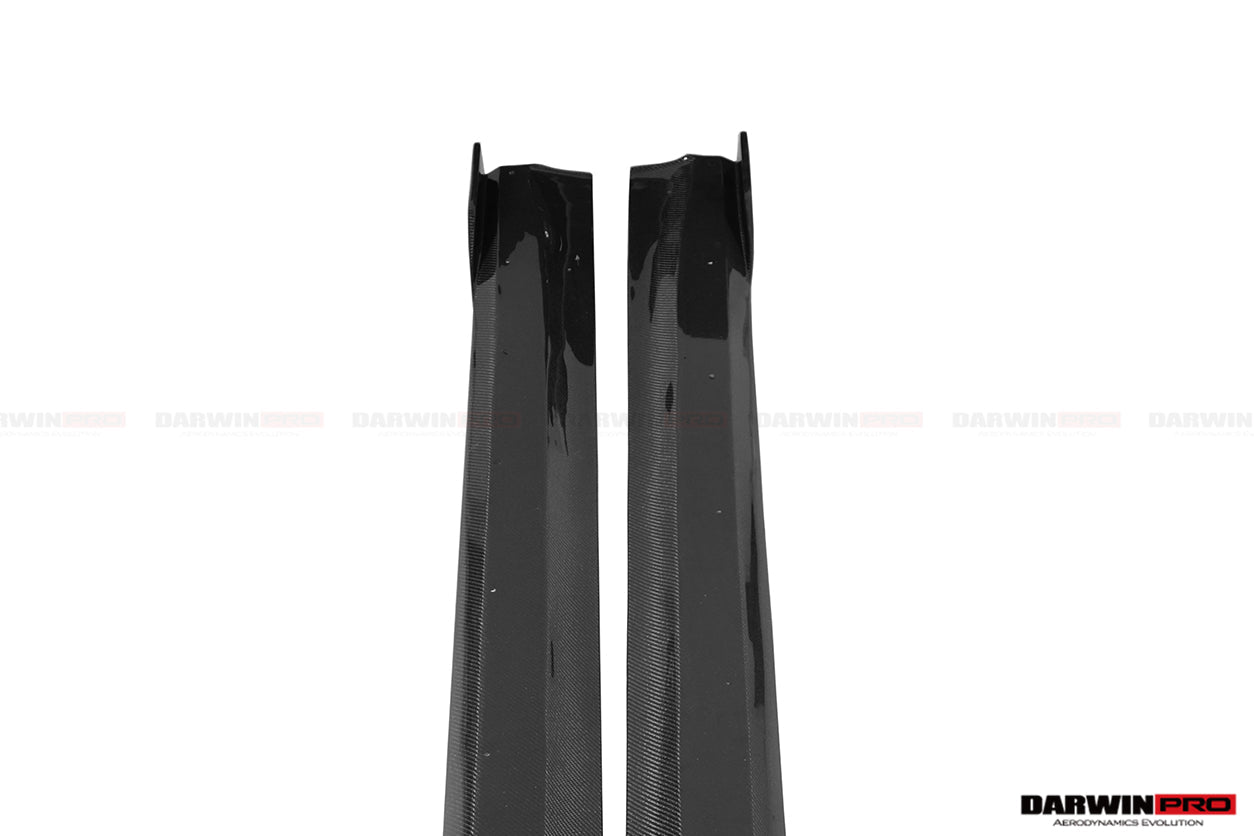 DarwinPRO IMP Performance Carbon Fiber Side Skirts Under Board | 2017-2021 Tesla Model 3